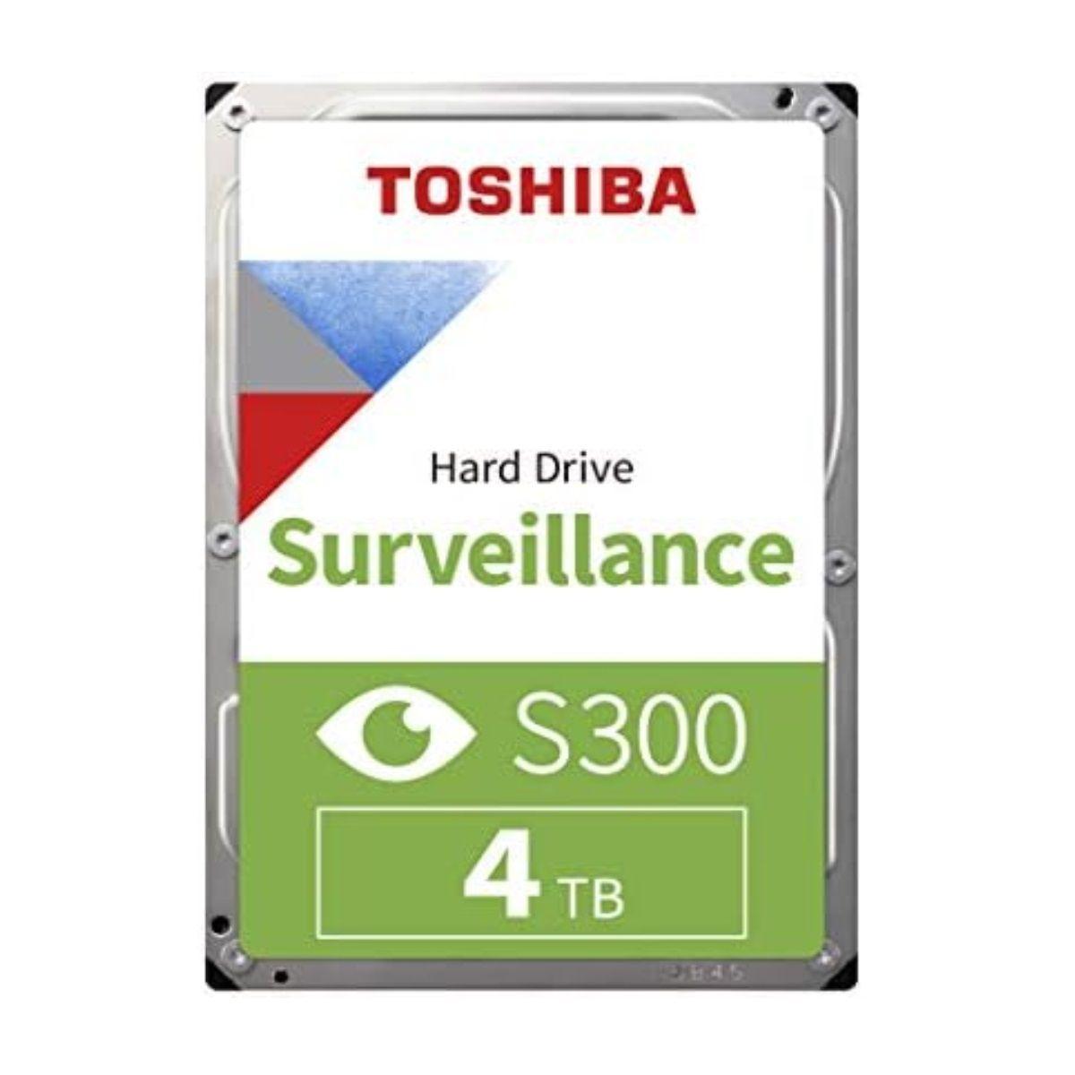 TOSHIBA Disco INterno 4TB S300 256MB 3.5″ 5400 HDWT140UZSVAR-0