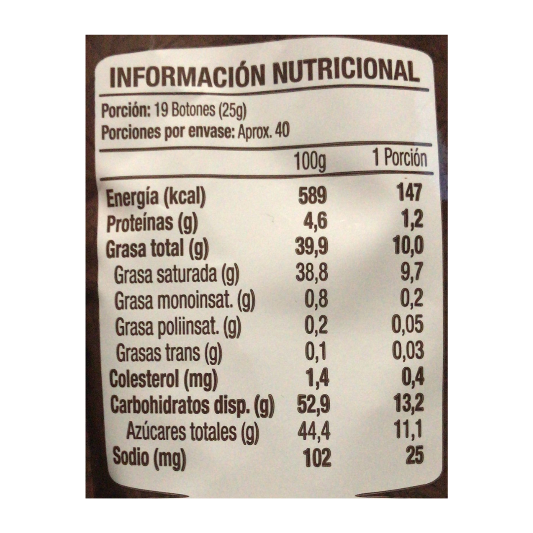 Cobertura Chocolate Semi Bitter Monedas Ambrosoli 1Kg-2