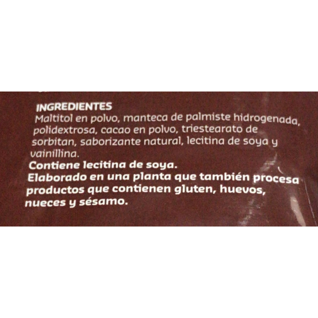 Cobertura Chocolate Carat Pastelería Sin Azúcar Puratos 1 Kg-1