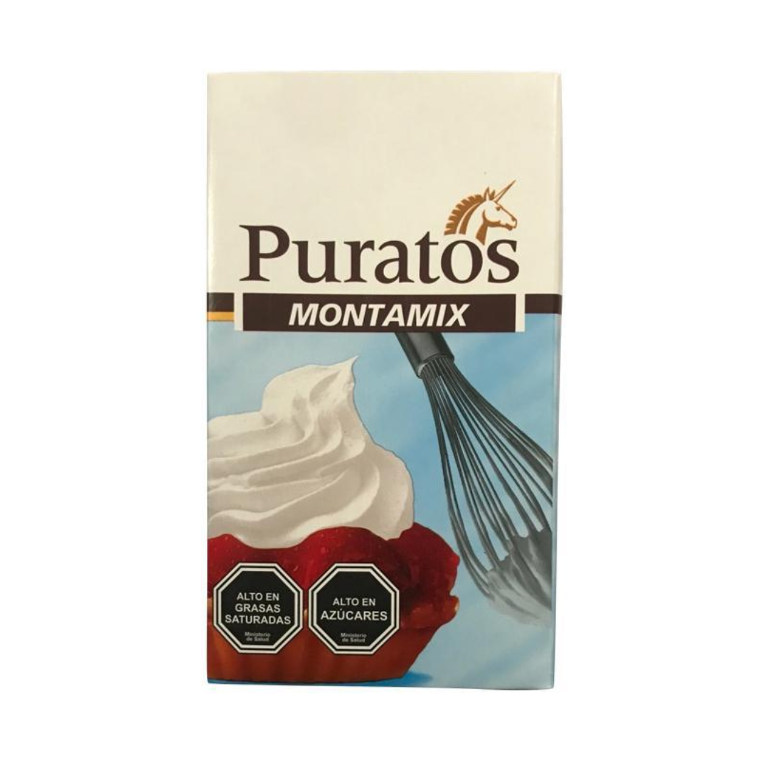 Crema Vegetal Montamix Puratos 1litro-0