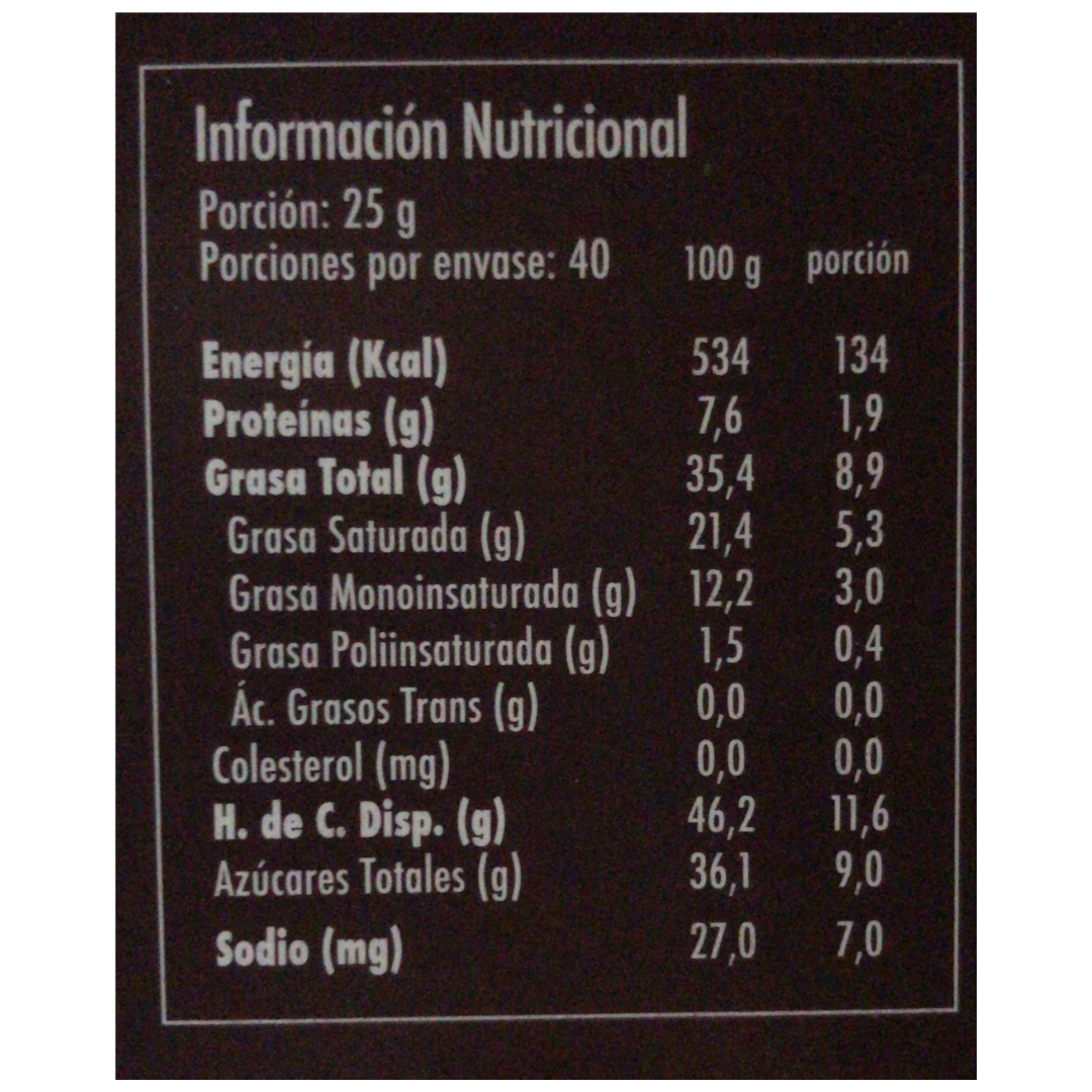 Chocolate Semi Bitter 63% Cacao Neucober 200 grs-2
