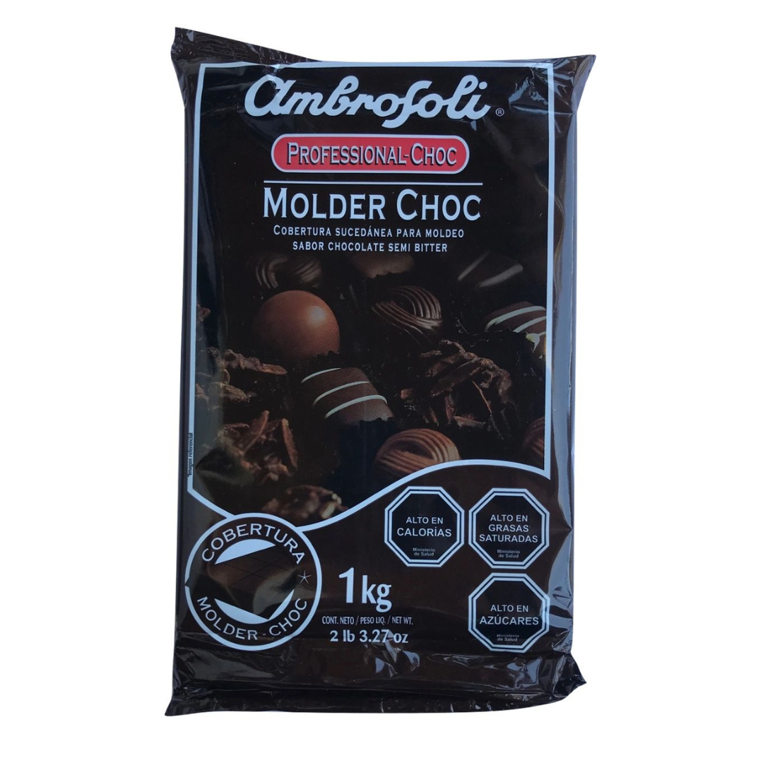 Cobertura Chocolate Molder Choc Barra Ambrosoli 1Kg-0