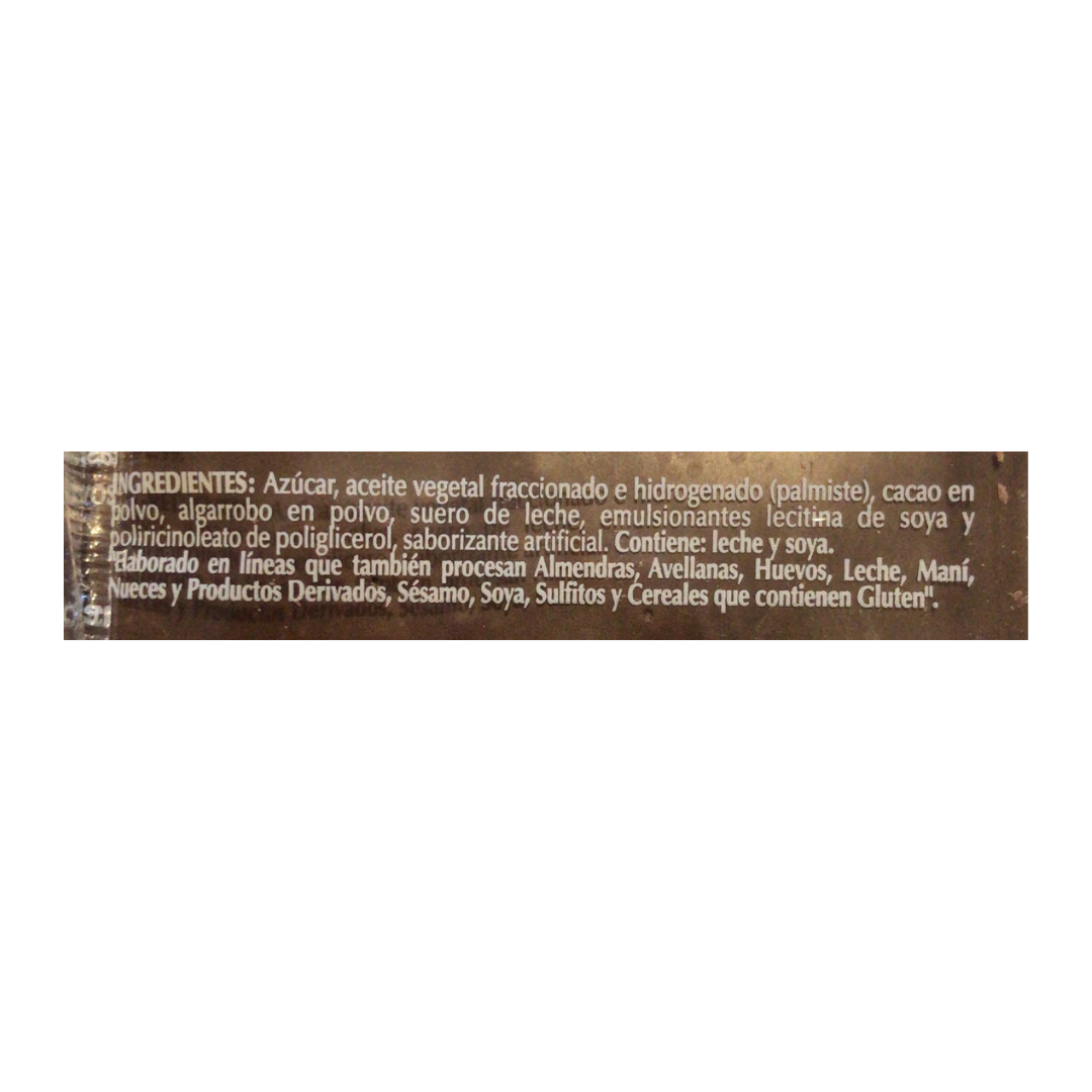 Cobertura Chocolate Bañados Industrial Barra Costa 1 Kg-3