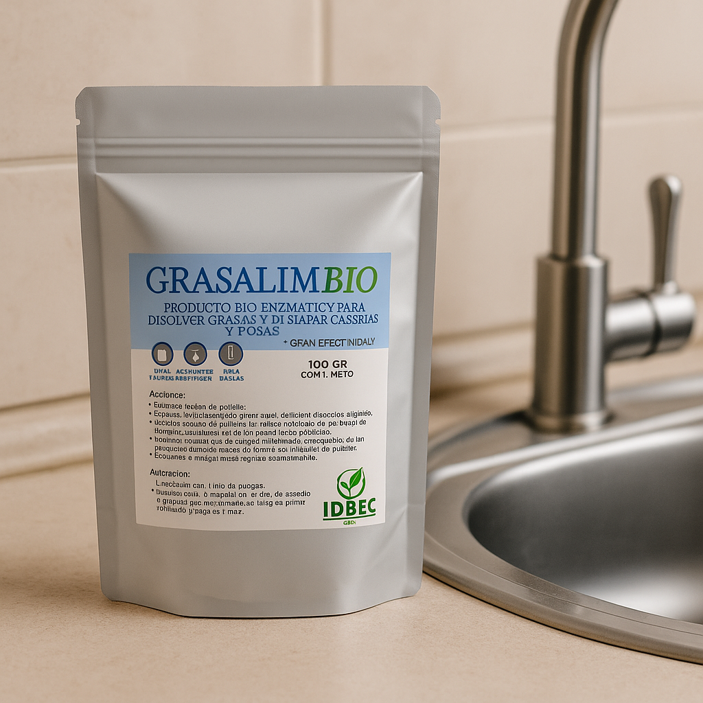 grasalimbio Disuelve Grasas Cámara Desgrasadora Fosas Sépticas destapa cañerías 100 Gr-2