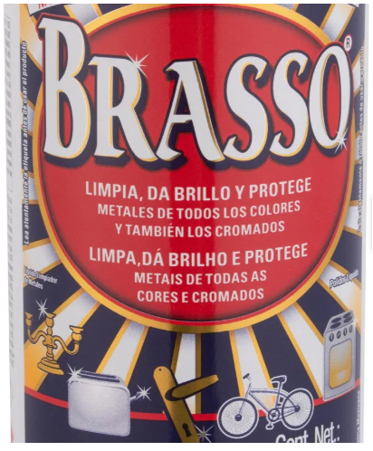 Brasso Limpiador Pulidor De Metales 200ml-5