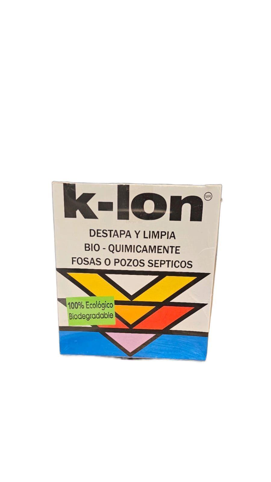 Limpiador Pozos Sépticos Y Letrinas 250 Gr K-lon Elimina Olores destapa y descompone materia organic-4