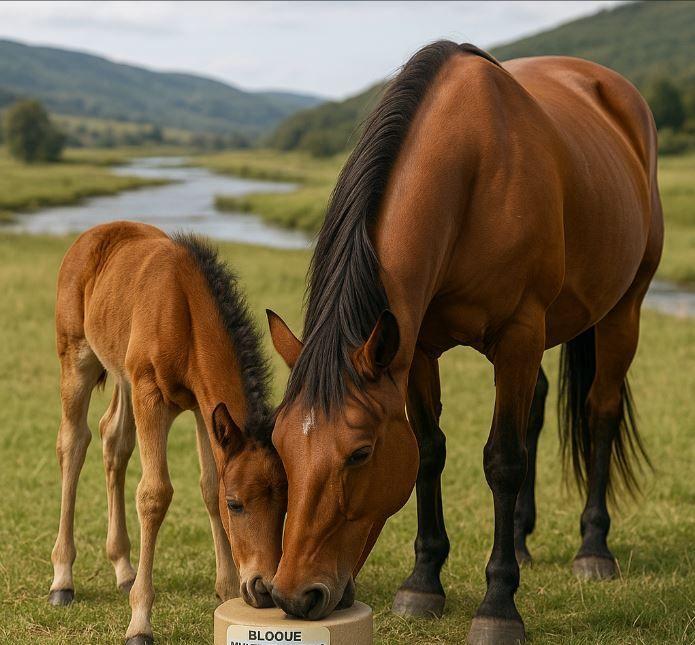 Multivitamínico En Bloque -caballos Yeguas Mulas Burros 5k-2