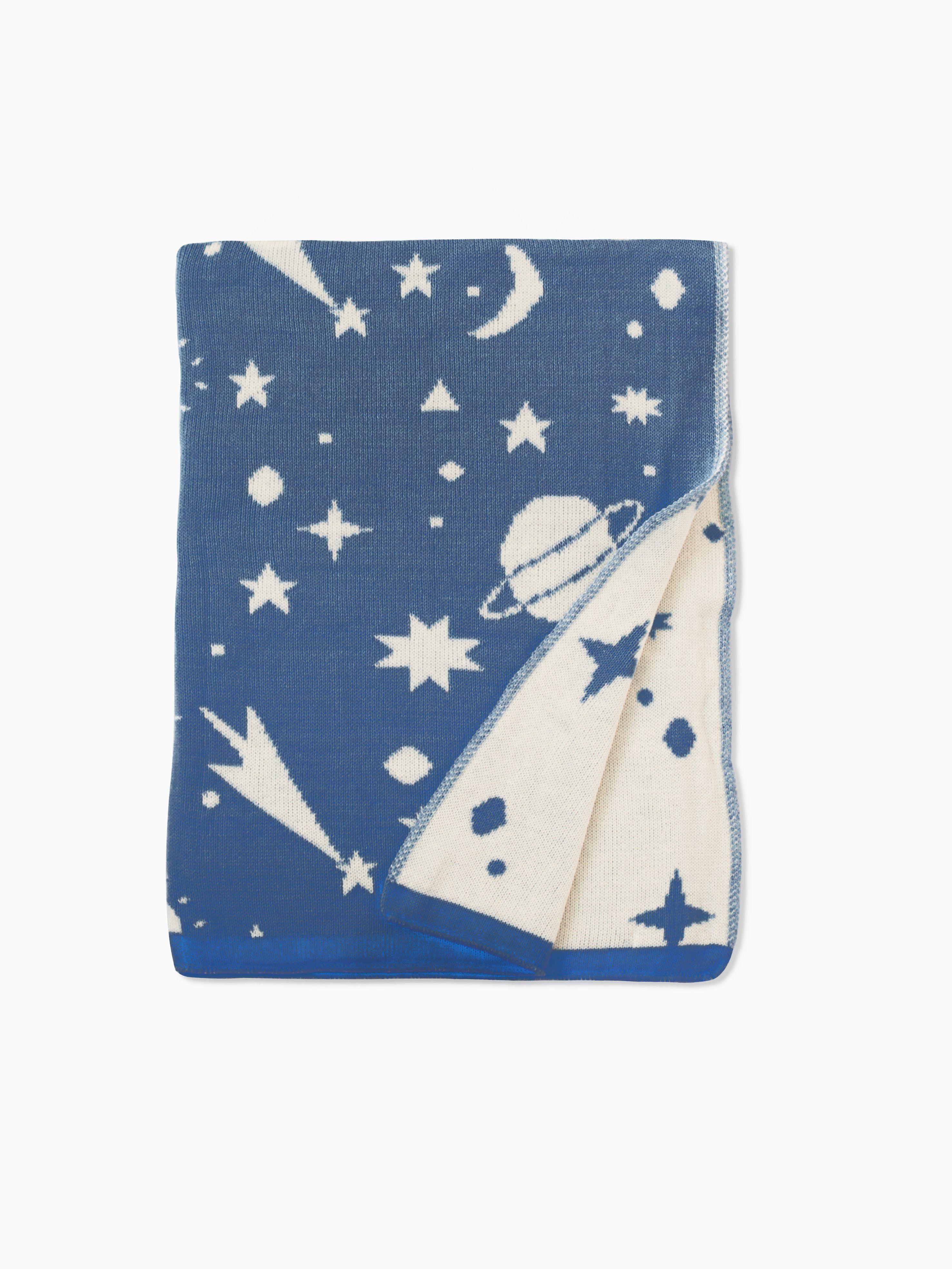 MANTA UNIVERSO NIÑOS AZUL-0
