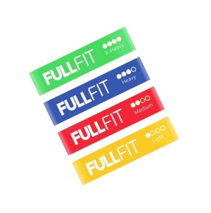 Set 4 bandas elasticas de resistencia FULLFIT-1
