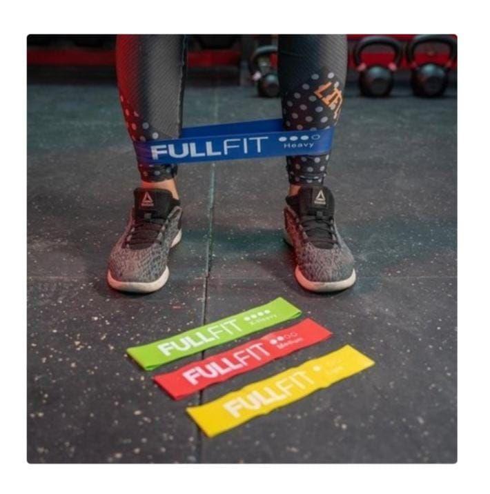 Set 4 bandas elasticas de resistencia FULLFIT-2