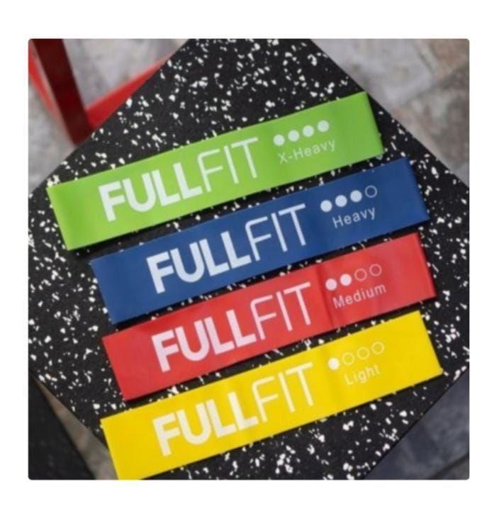 Set 4 bandas elasticas de resistencia FULLFIT-3