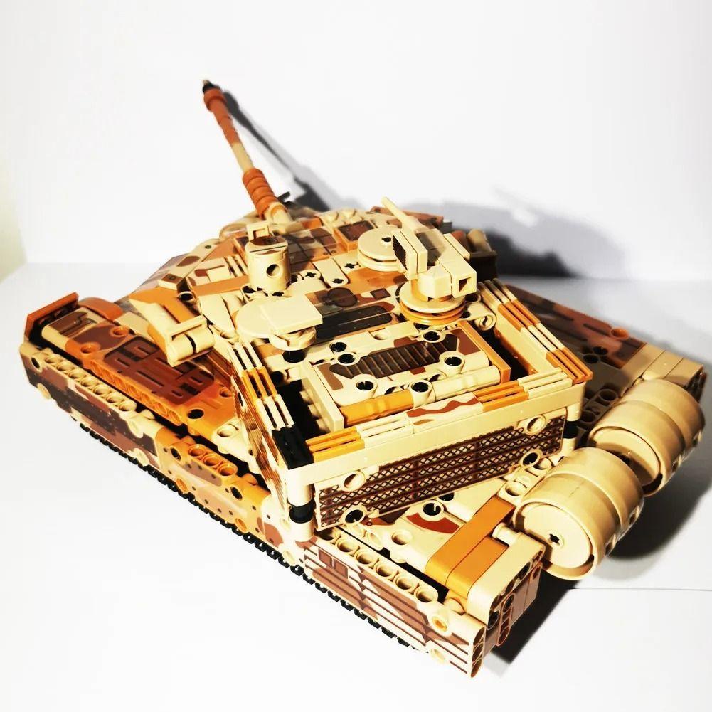 Tanque Militar +control Remoto 867pcs(bloques De Construcción)-6