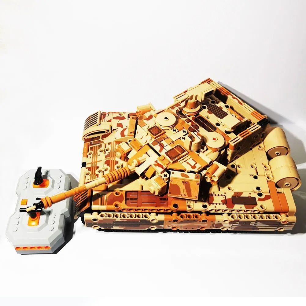 Tanque Militar +control Remoto 867pcs(bloques De Construcción)-7