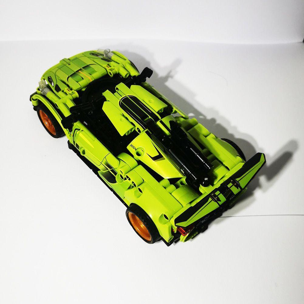 Auto Deportivo +control Remoto 402pcs(bloques De Construcción)-4
