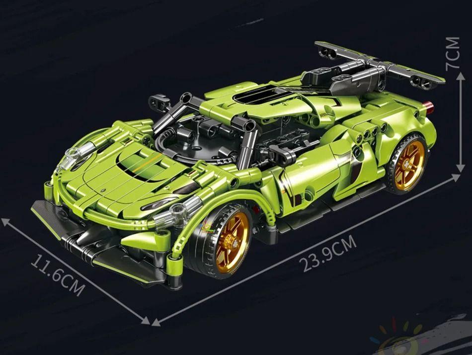 Auto Deportivo +control Remoto 402pcs(bloques De Construcción)-6