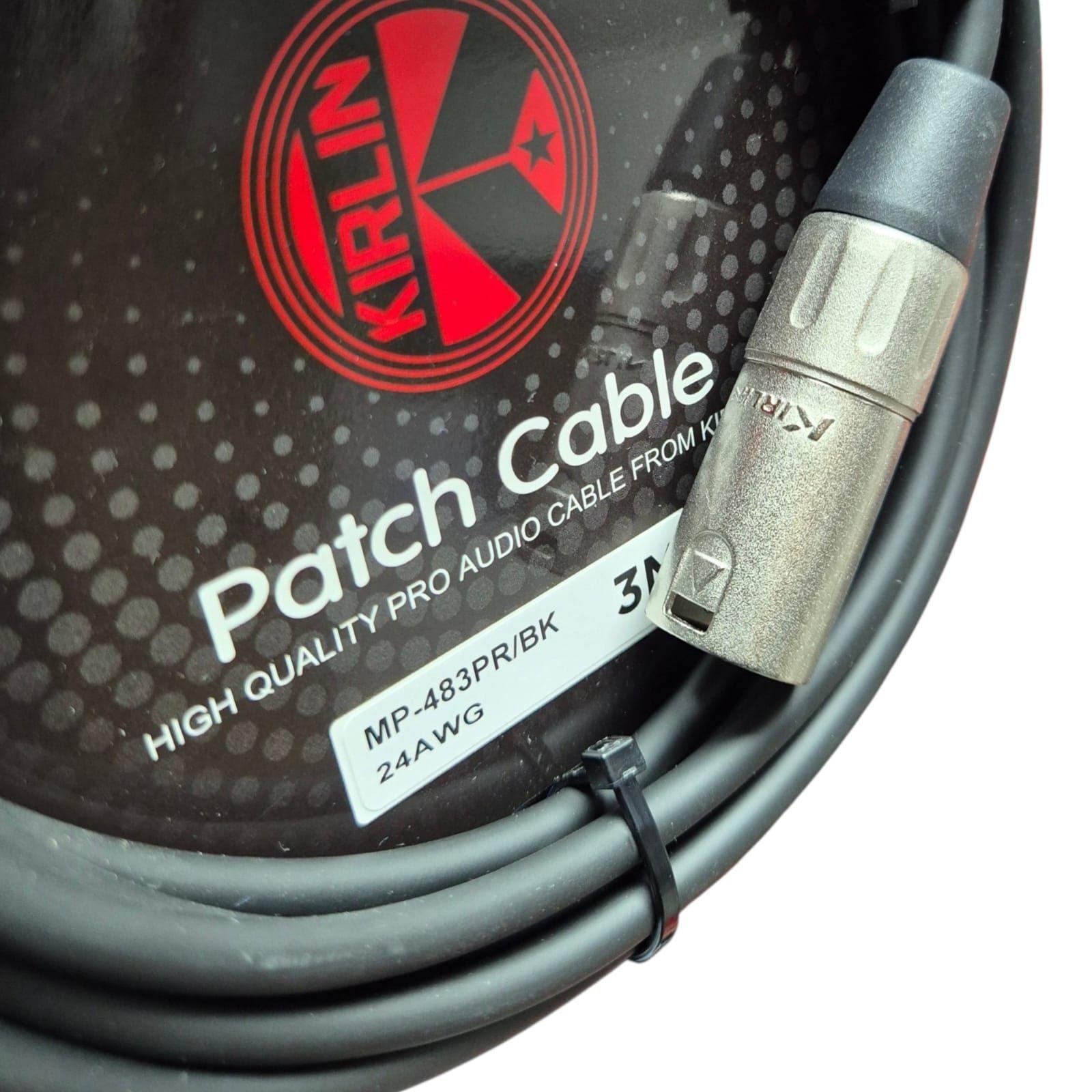 Cable Kirlin MP 483PR BK 3M-3