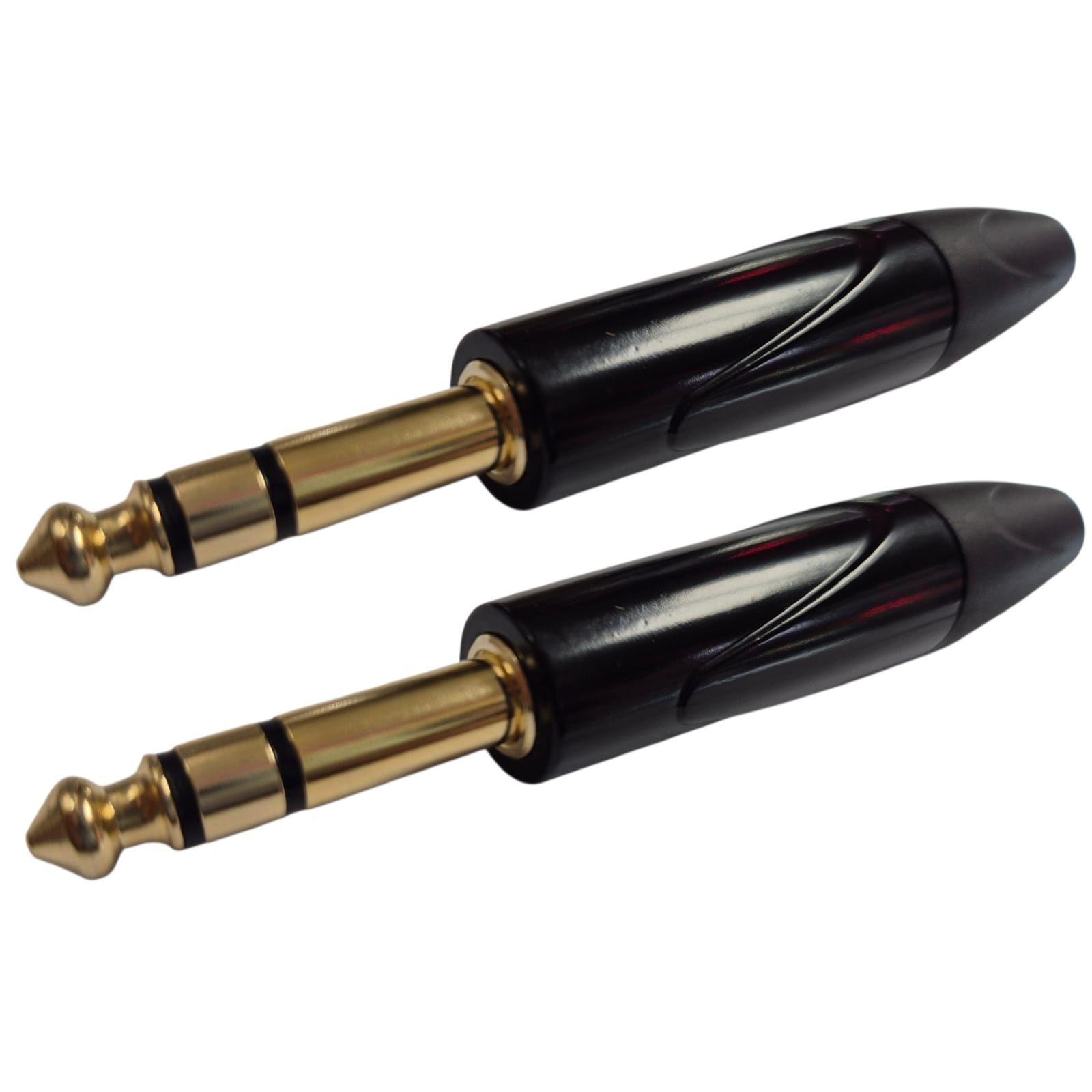 Conectores Plug Estereo 6 3mm Novatronic-2