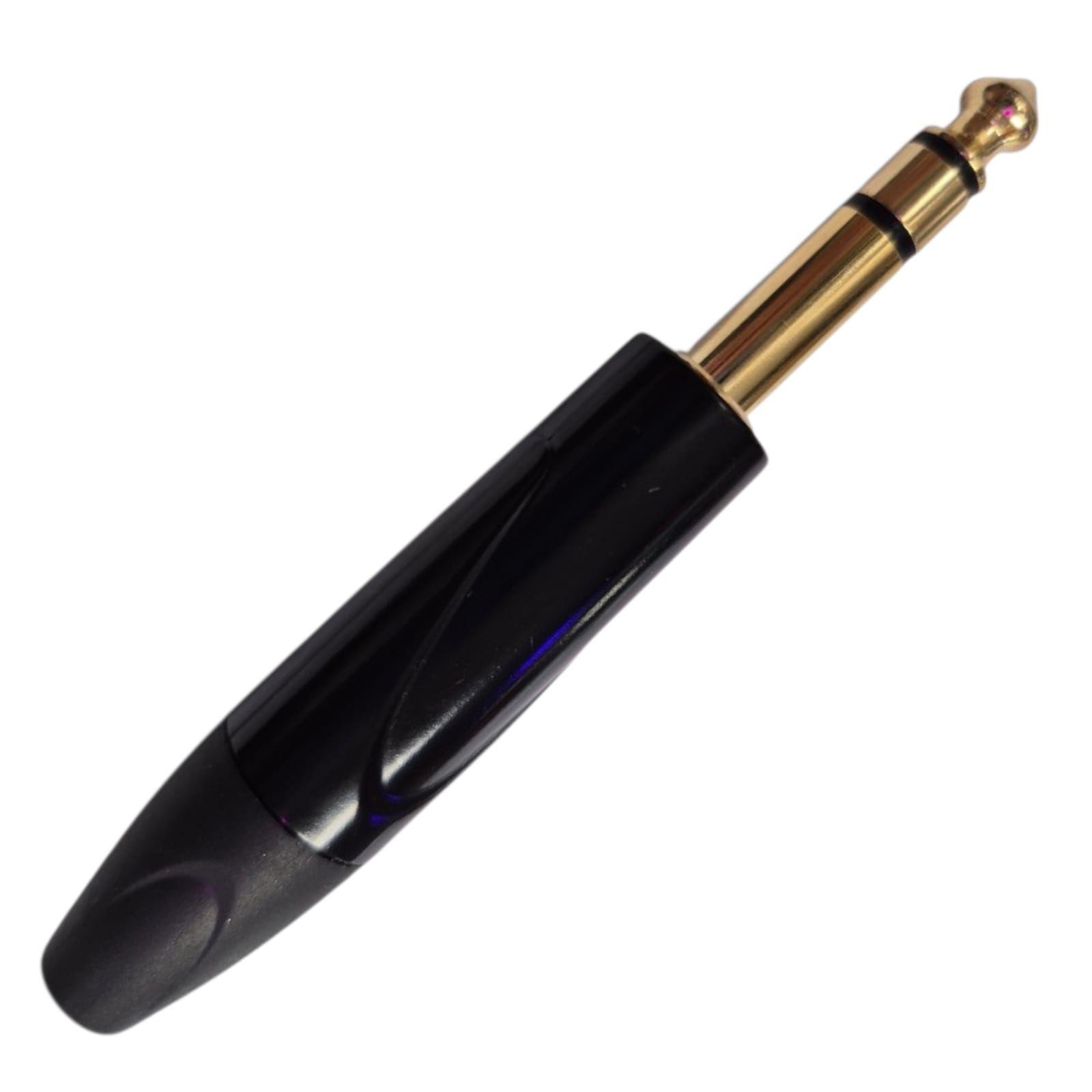Conectores Plug Estereo 6 3mm Novatronic-3