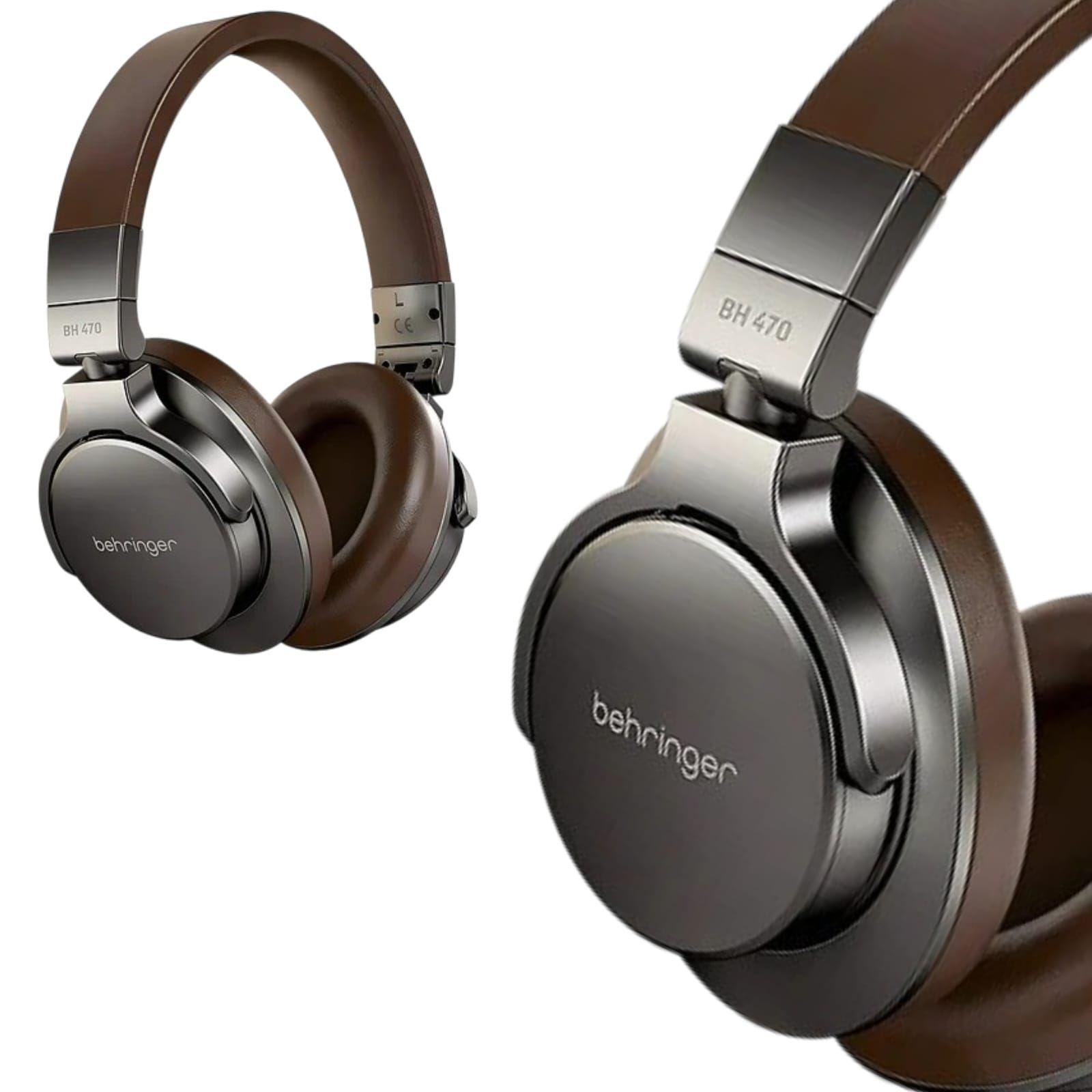 audífonos Behringer Studio DJ BH470 color marron-3