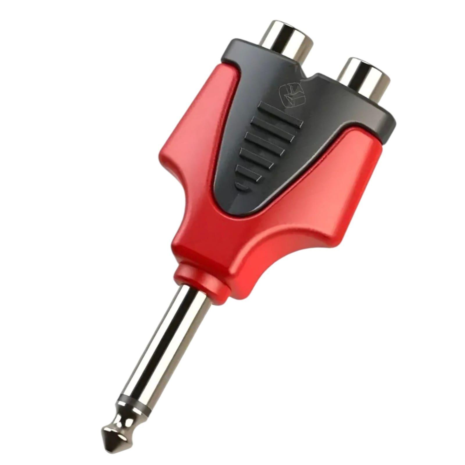 ADAPTADORES ROXTONE RPAN335 1 6 3mm PLUG MONO A 2 RCA FEMALE-2