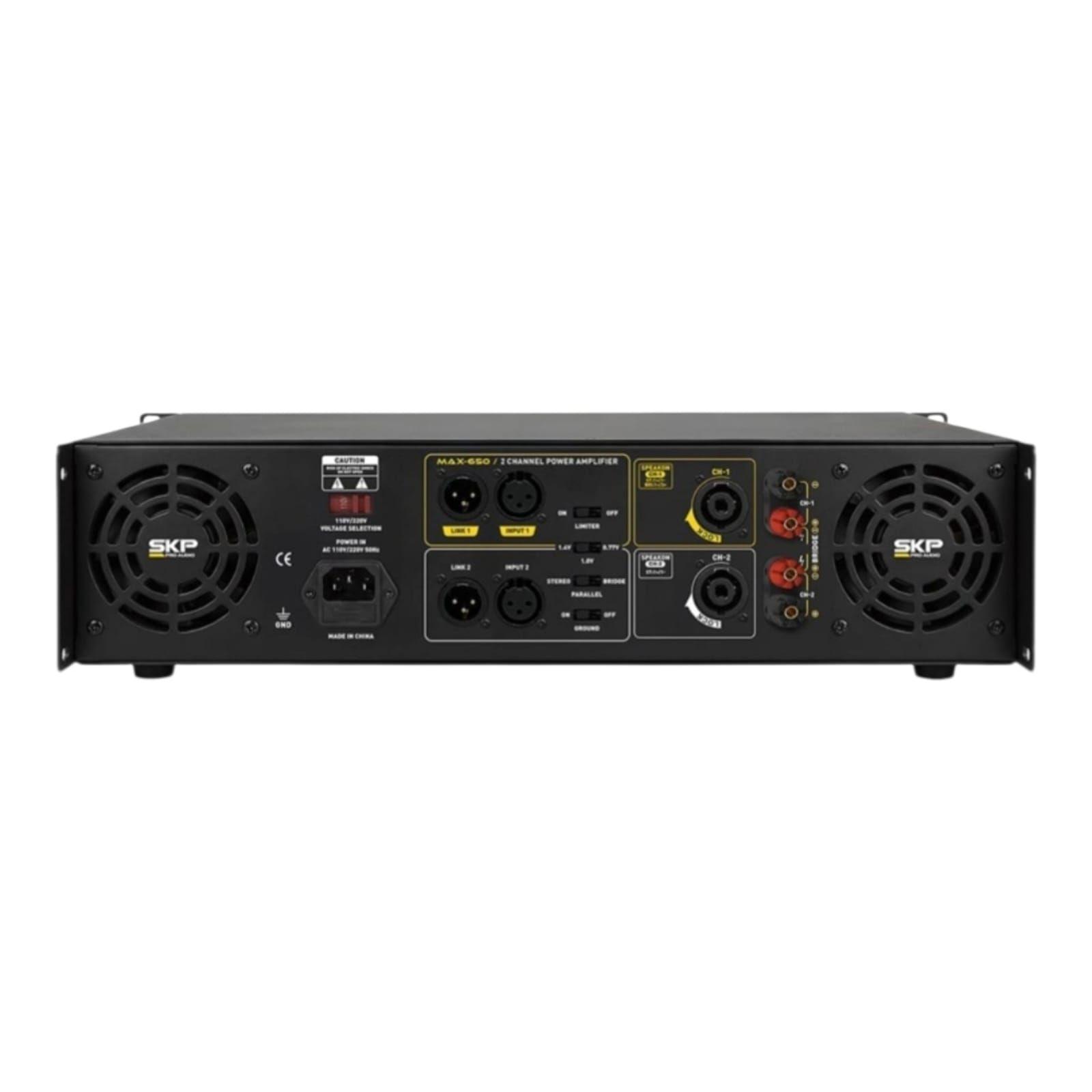 AMPLIFICADOR DE POTENCIA SKP MAX 650-3