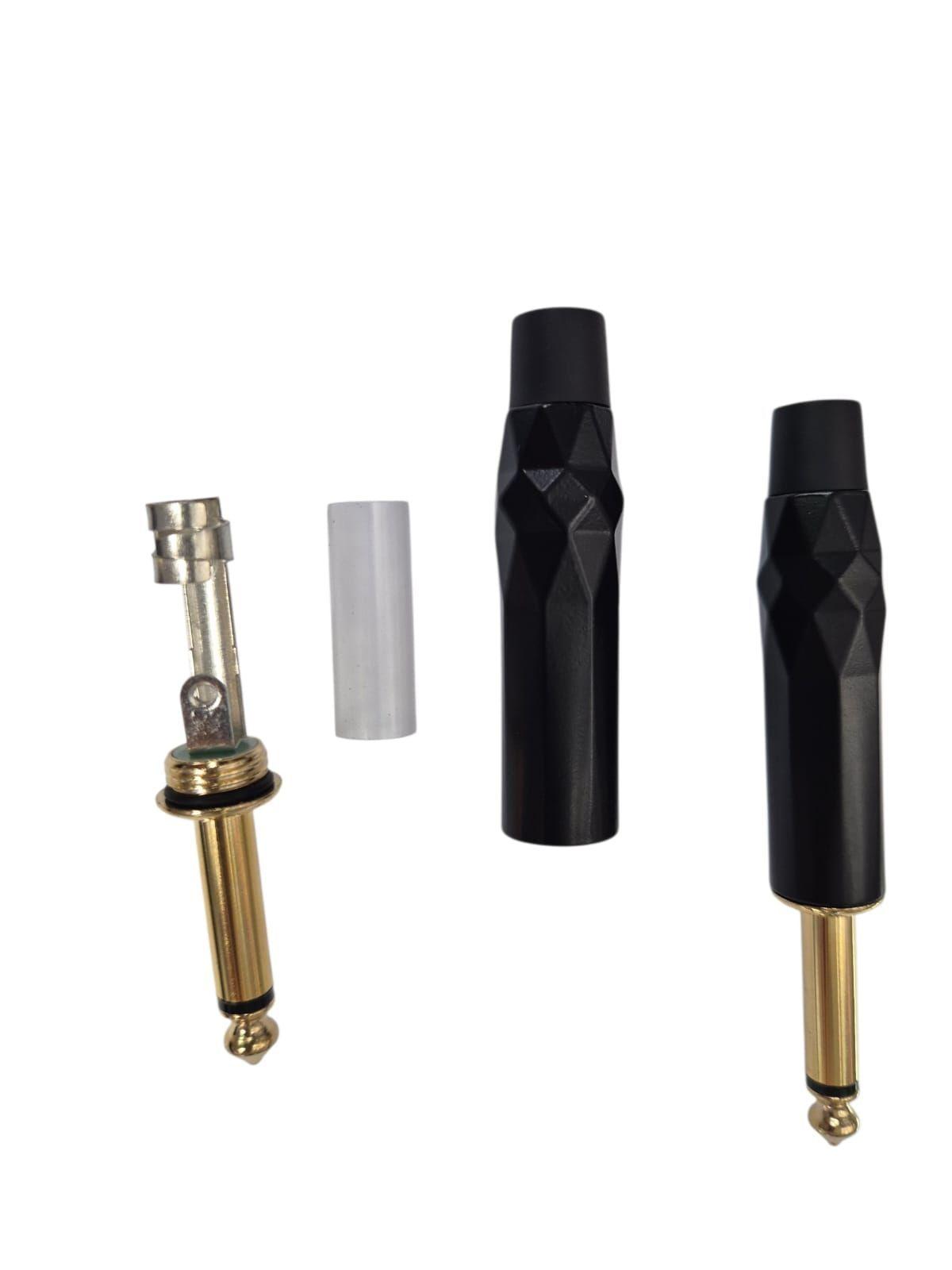 CONECTORES PLUG TS GOLDEN 6 3mm NOVATRONIC-2