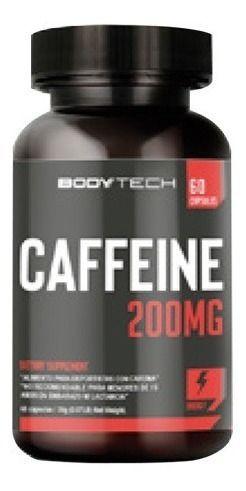 Caffeine 200mg 60 Caps - Bodyteach-0