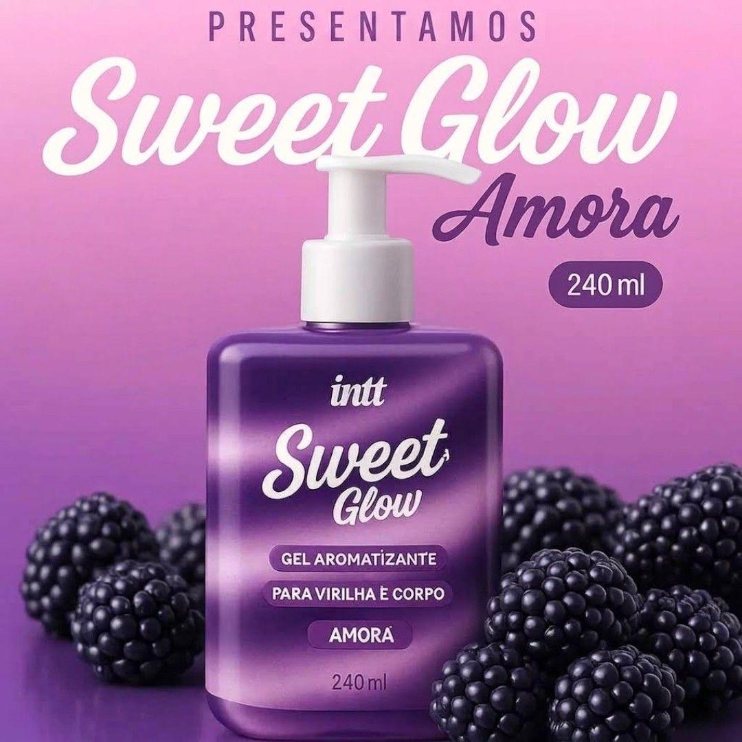 Gel Aromatizante Corporal e Intimo Sweet Glow Mora 240 ml-1