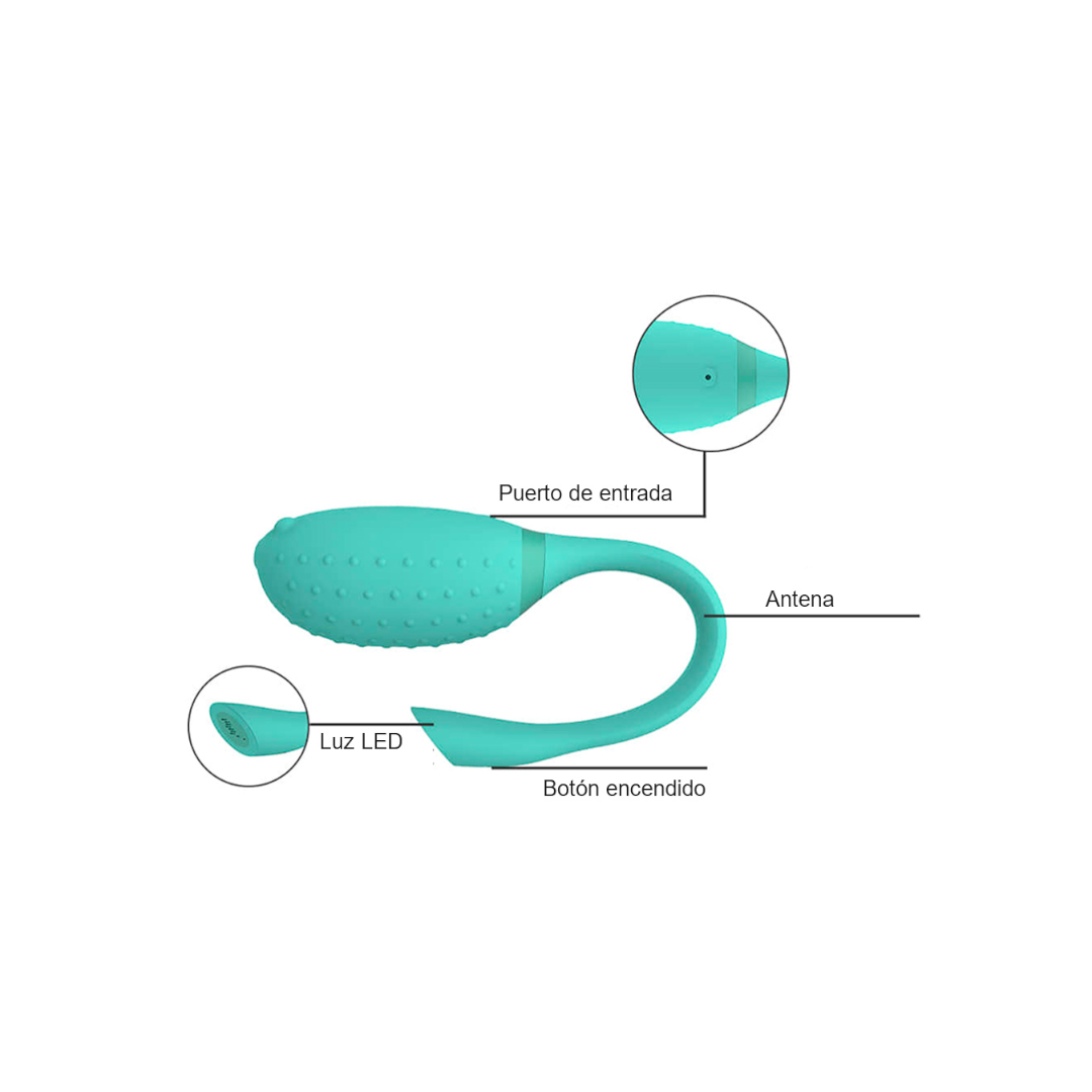 Huevo Vibrador Magic Fugu-2