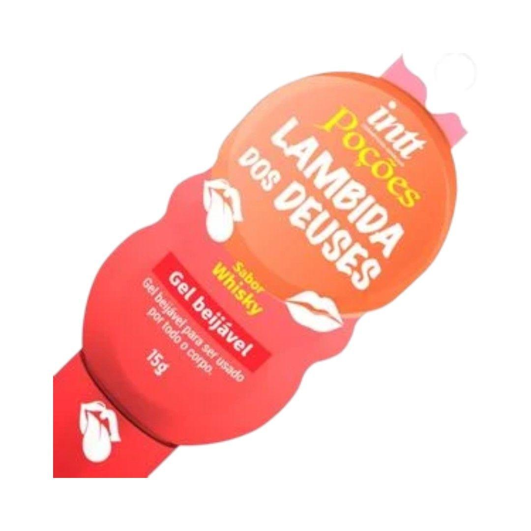 Gel para Sexo Oral Lamida de Los Dioses Sabor Whisky 15g-2