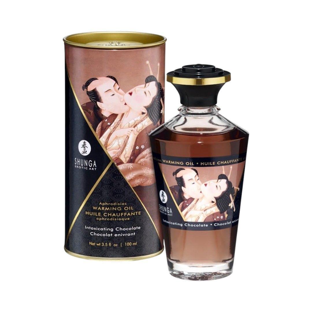 Aceite Afrodisíaco Comestible Chocolate Shunga 100 ml-3