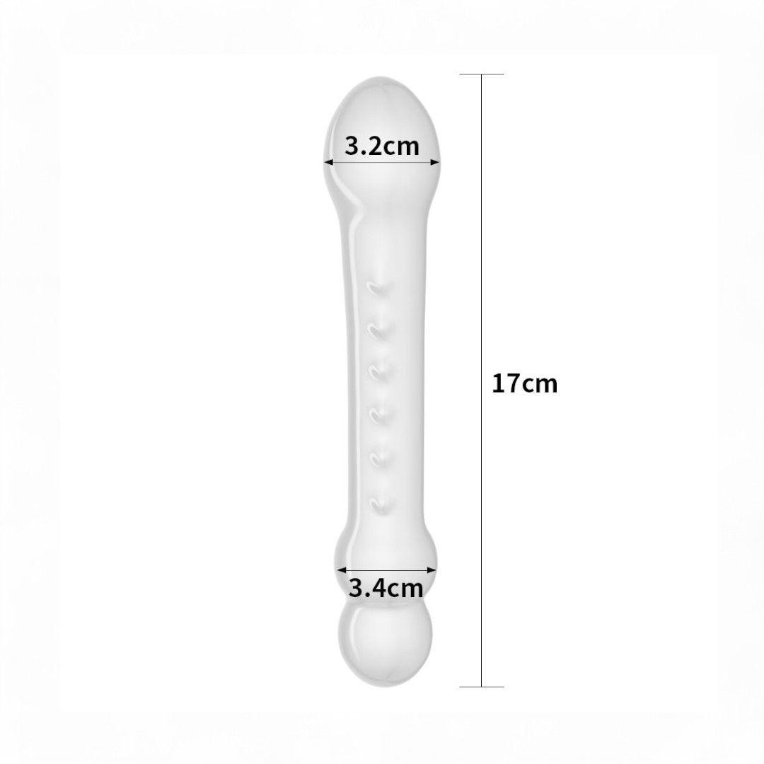 Consolador de Cristal Romance Lovetoy GS06C-1