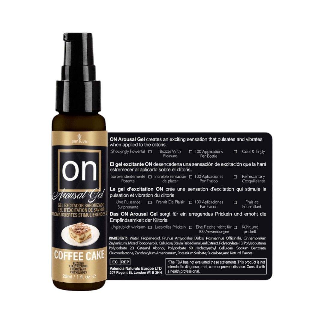 Gel Excitante Femenino Sensuva On Coffee Cake 29 ml-1