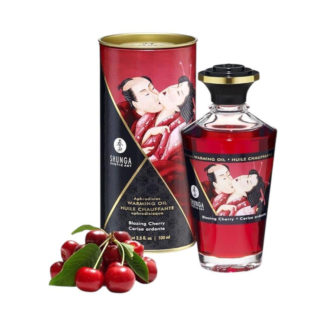 Aceite Afrodisíaco Comestible Cereza Shunga 100 ml-0