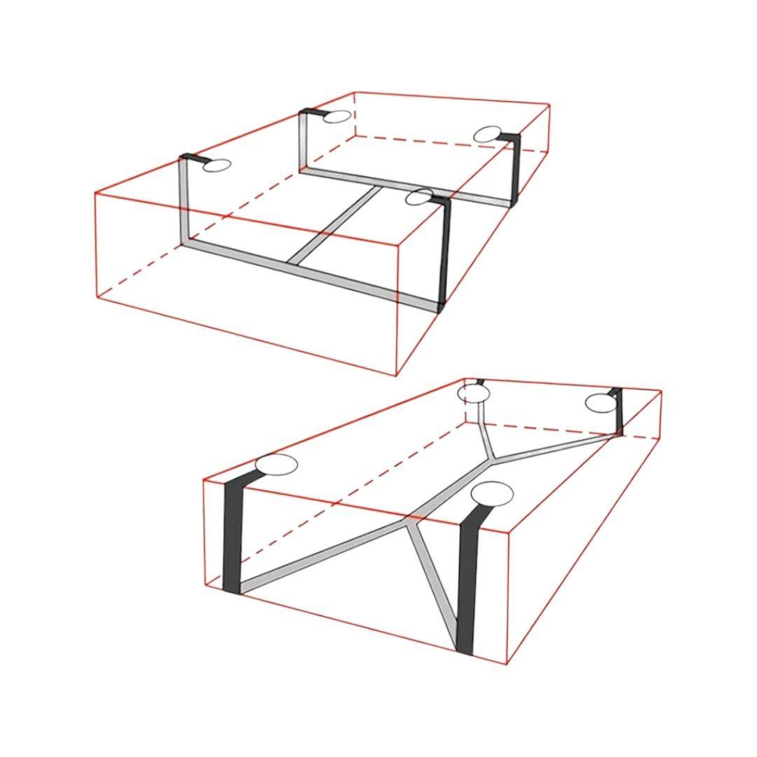  Inmovilizador de Brazos y Piernas para Cama - Negro-5