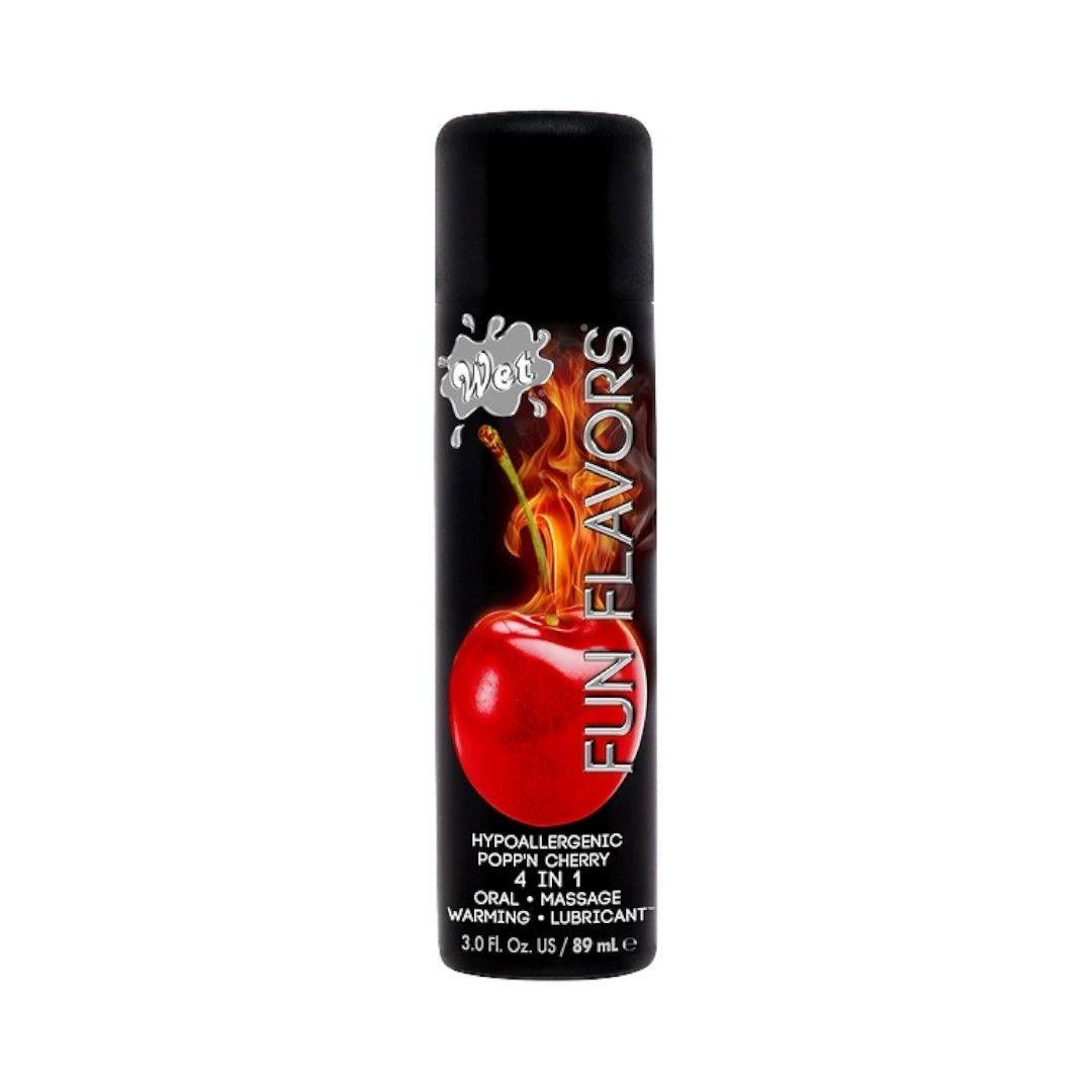 Lubricante Comestible 4 en 1 Popp'n Cherry 89 ml-1
