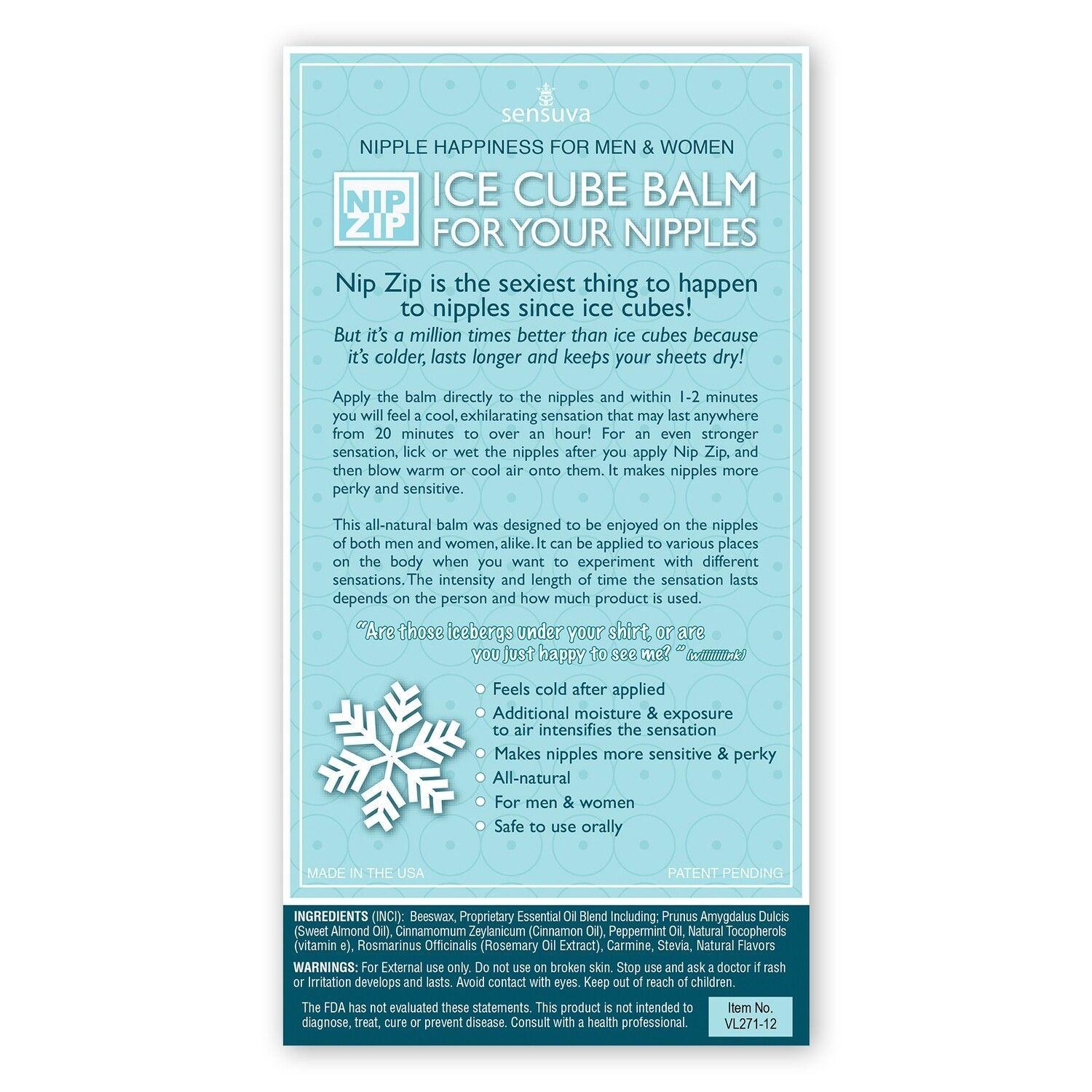 Bálsamo Frío para Pezones Nip Zip Frutilla Menta 4g-1