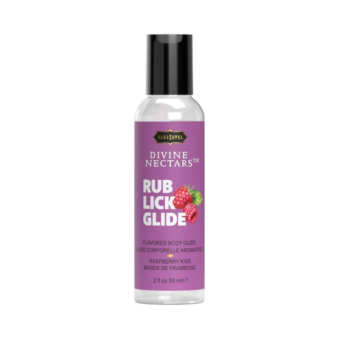 Lubricante Intimo y para Masajes Divine Nectars Frambuesa 59 ml-0