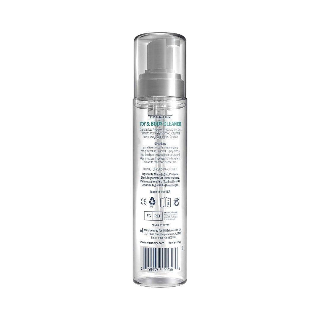 Limpiador Antibacteriano en Espuma para Juguetes y Cuerpo 221 ml Swiss Navy-1