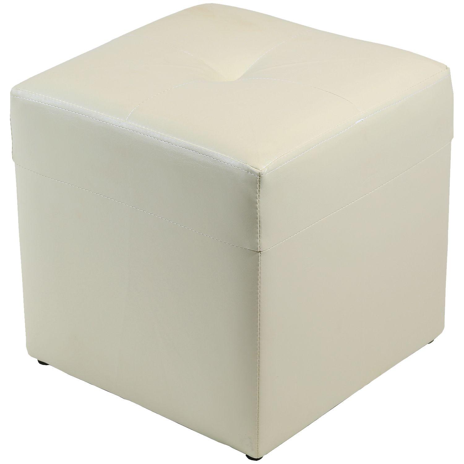 Living Emanuel 3 Cuerpos Y 2 Poufs - Cuero Sintético Pu-3