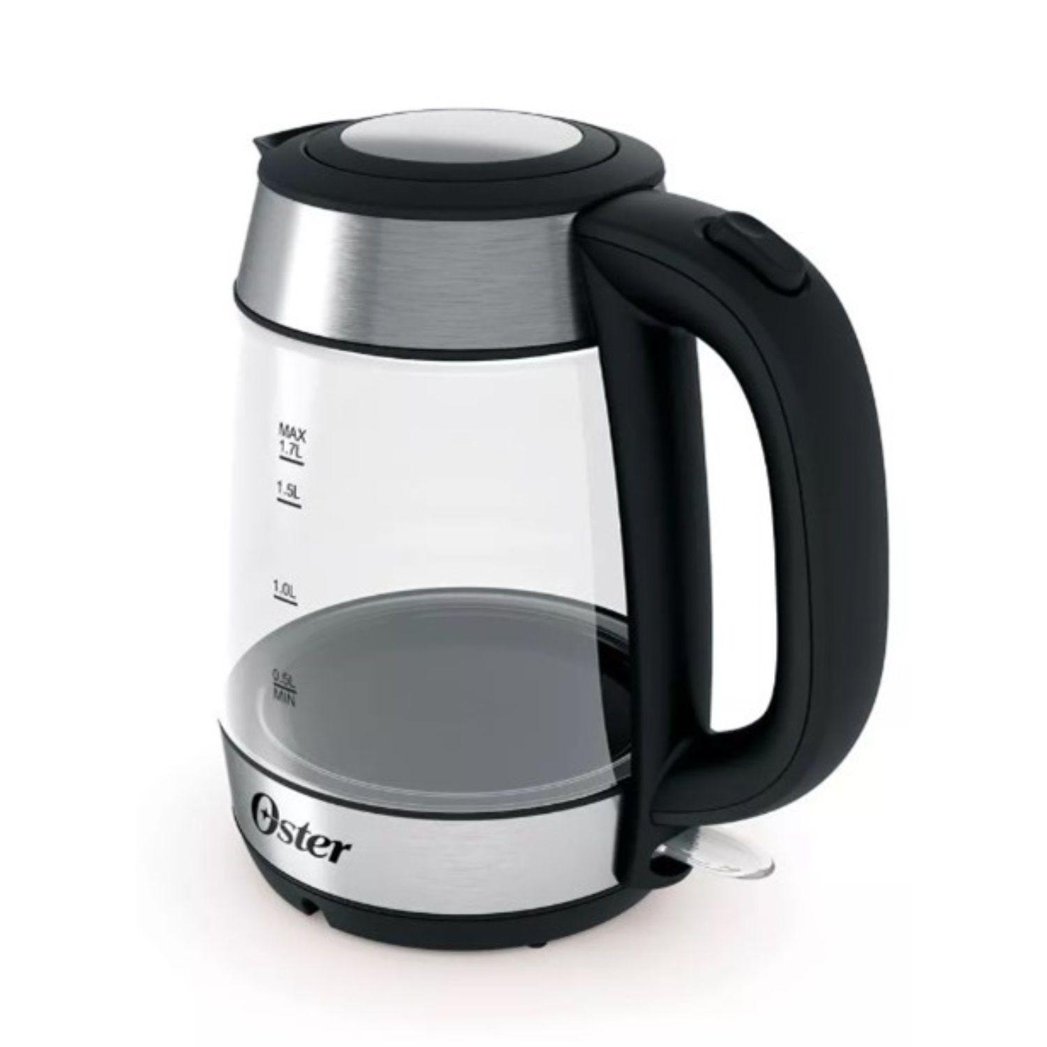 Hervidor eléctrico Oster de vidrio 1.7 Lt -3