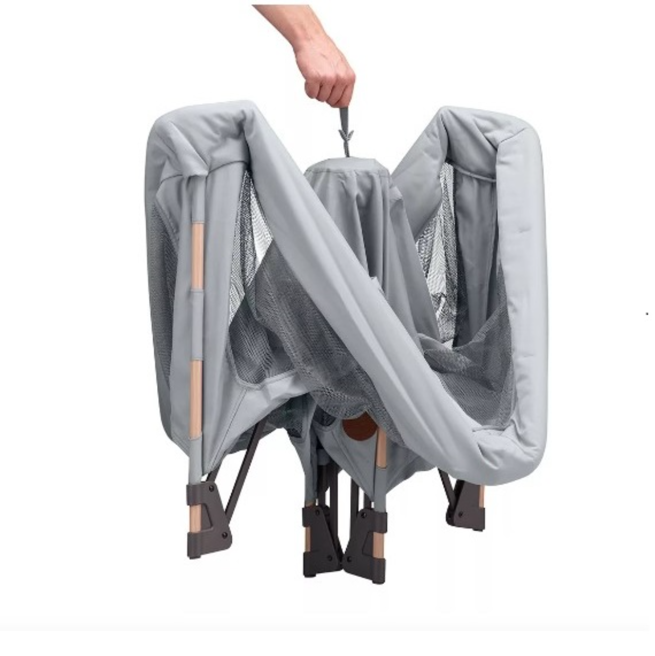 Cuna Playard Swift Beyond Grey - 3 En 1: Móises, Cuna, Corral-2