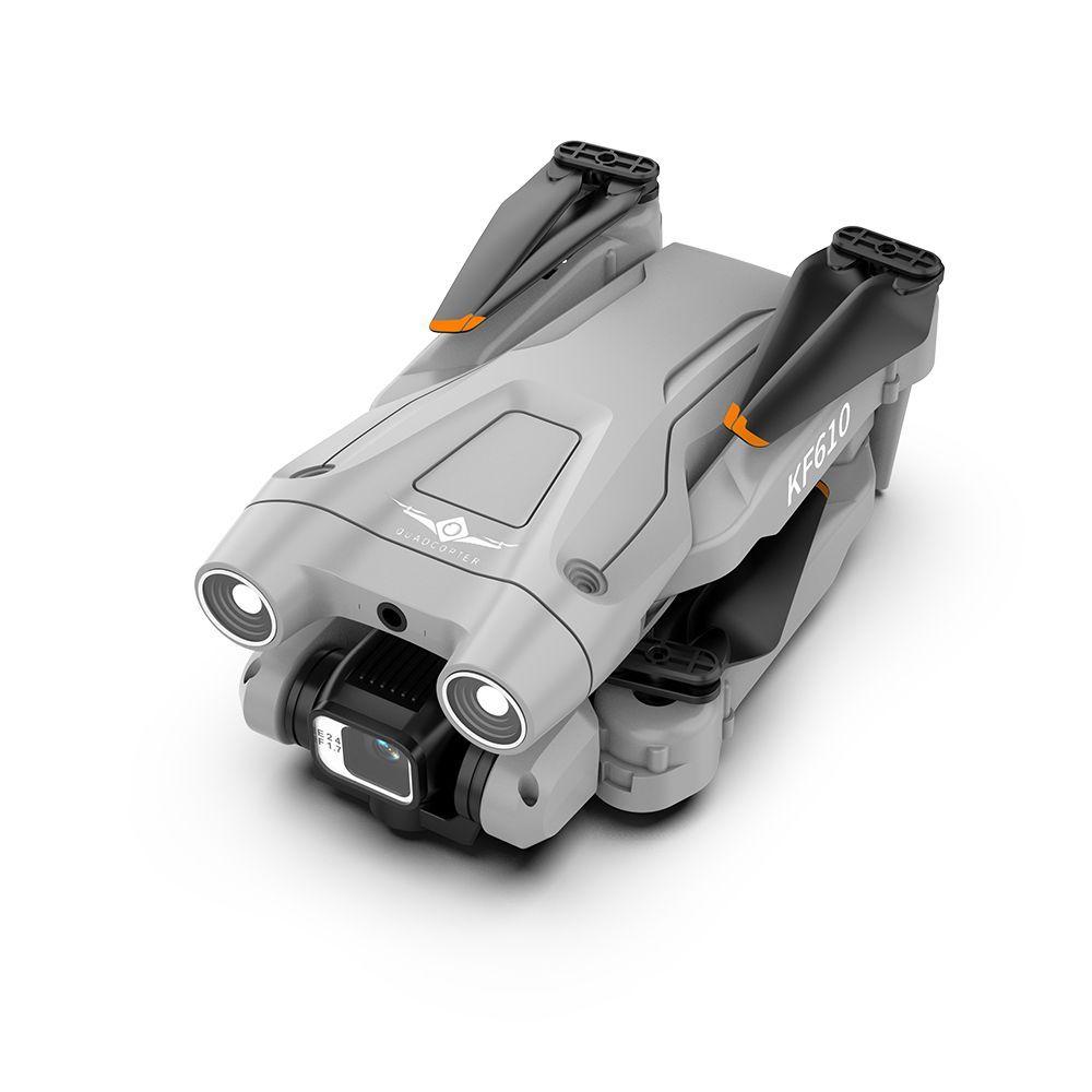 Drone Kf-610 Cámara Dual 3 Baterias Anti-obstáculos Giro 360 v2023 Gray-2