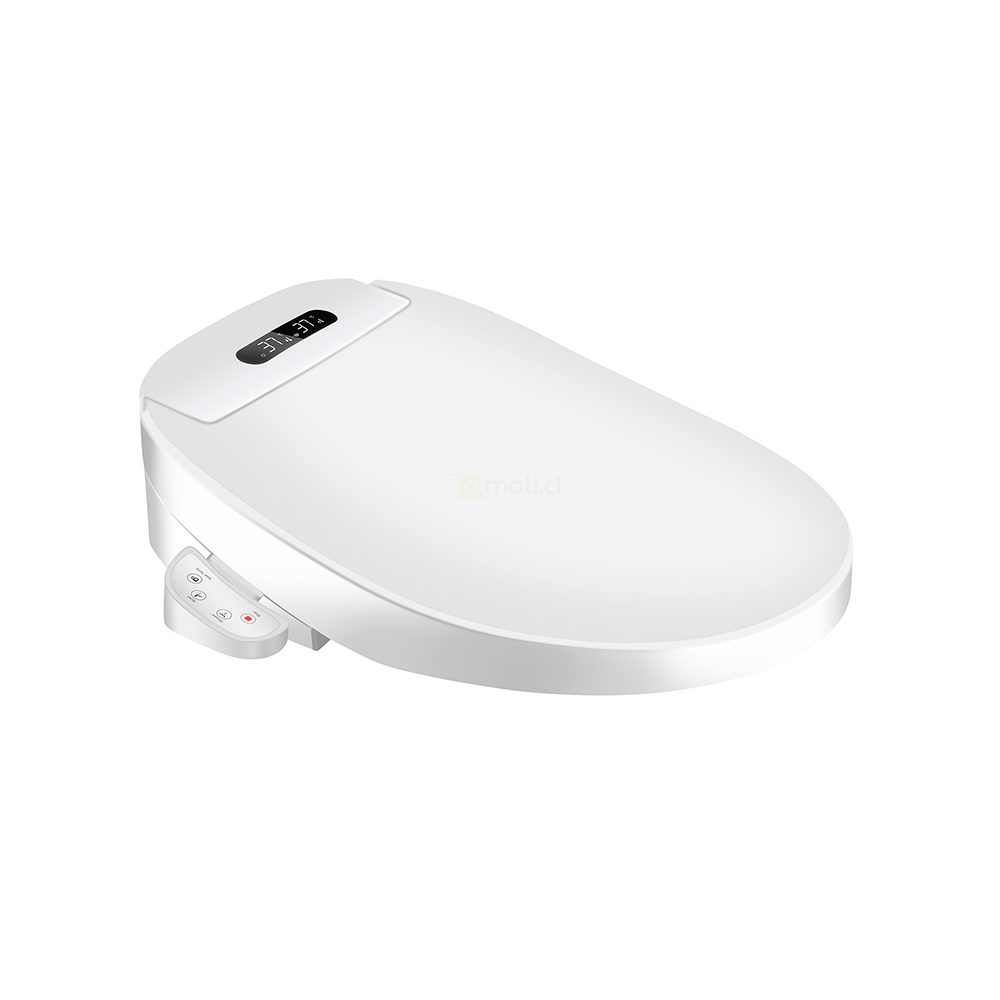 Tapa Asiento de Inodoro Inteligente BLU105 L White Bidet Baño  WC Japonés-6