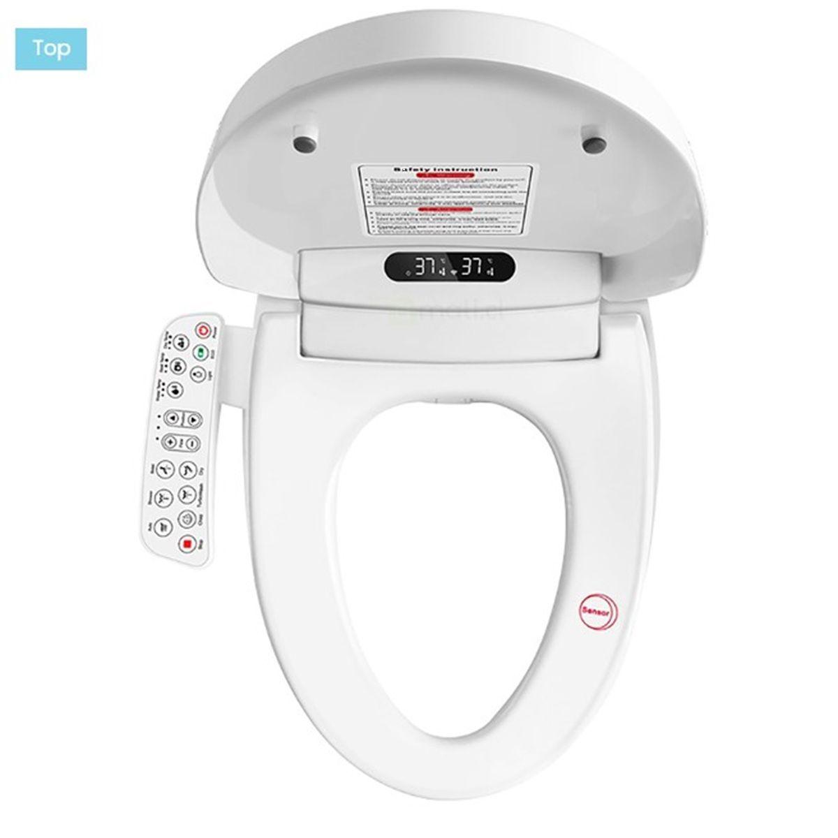 Tapa de Baño Electrónica BLU102 Blanco - Bidé Premium-2