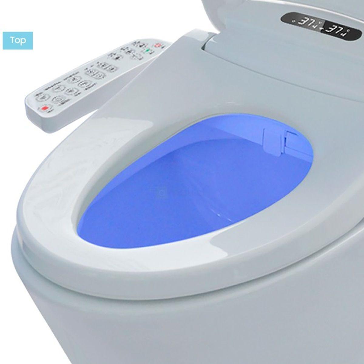 Tapa de Baño Electrónica BLU102 Blanco - Bidé Premium-5