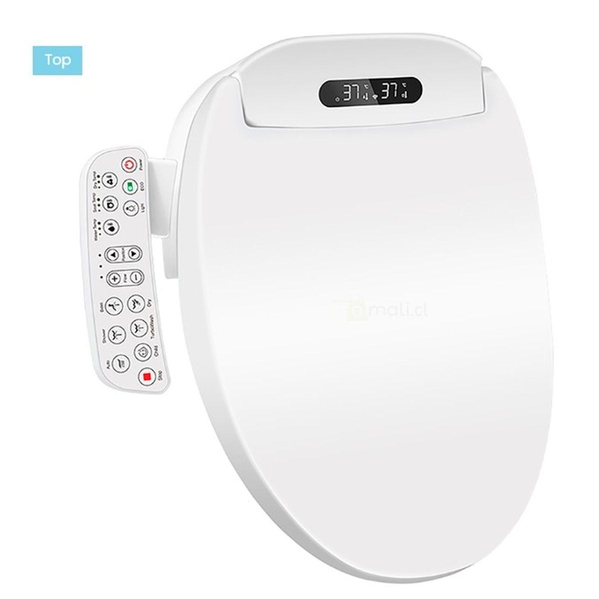 Tapa de Baño Electrónica BLU102 Blanco - Bidé Premium-4