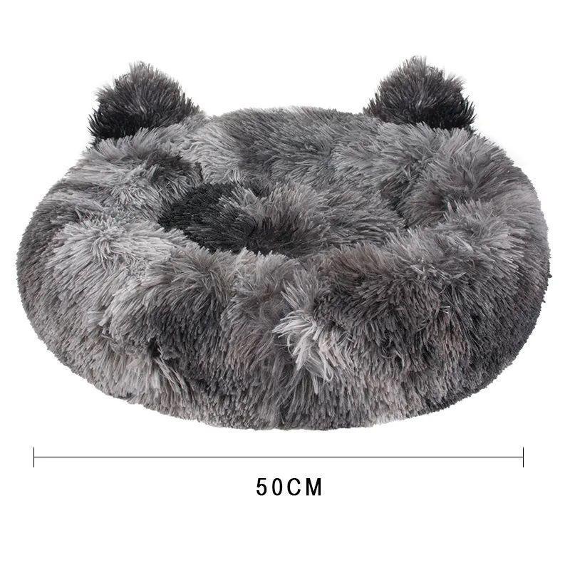 Cama Para Mascota Luri Pets - Luxury Bed Extra Suave Gris-2