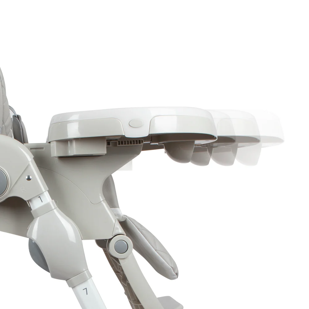 Silla De Comer Para Bebe Infanti Happy Meal Pro D007 Gris-7