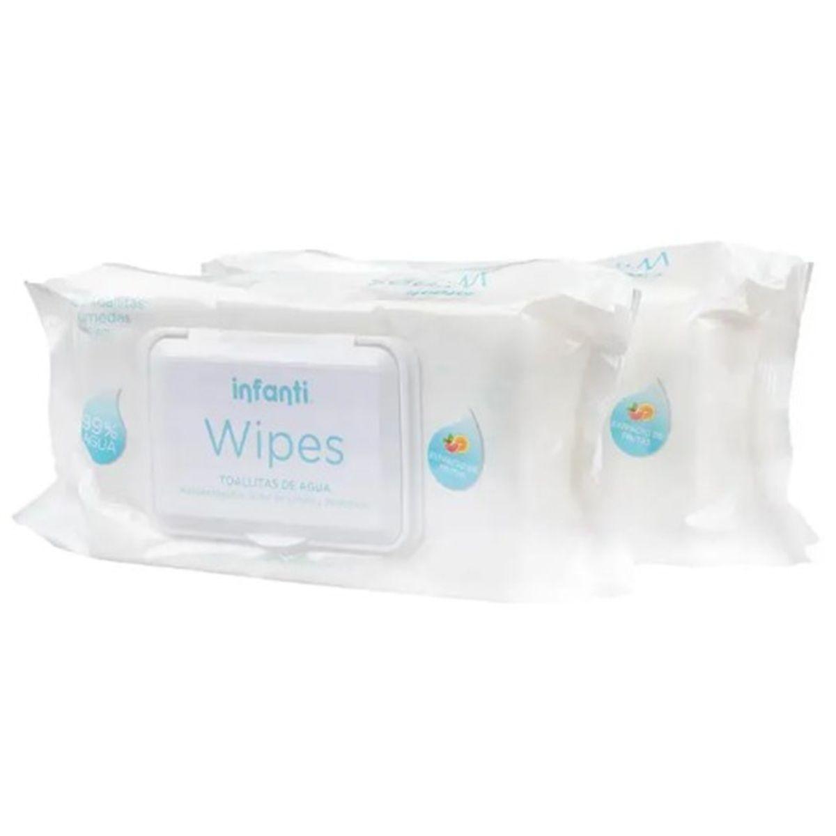 Caja 12 Toallas Húmedas Water Infanti-3